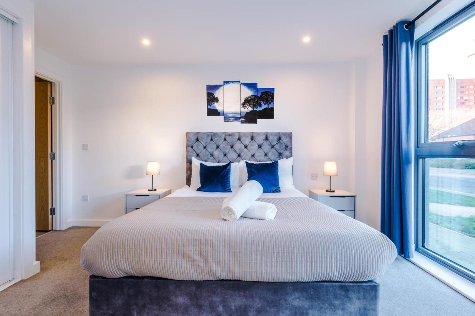 The Sterling - Free Parking, Fast Wifi, Modern, Close To Broad Street, Center Appartement Birmingham