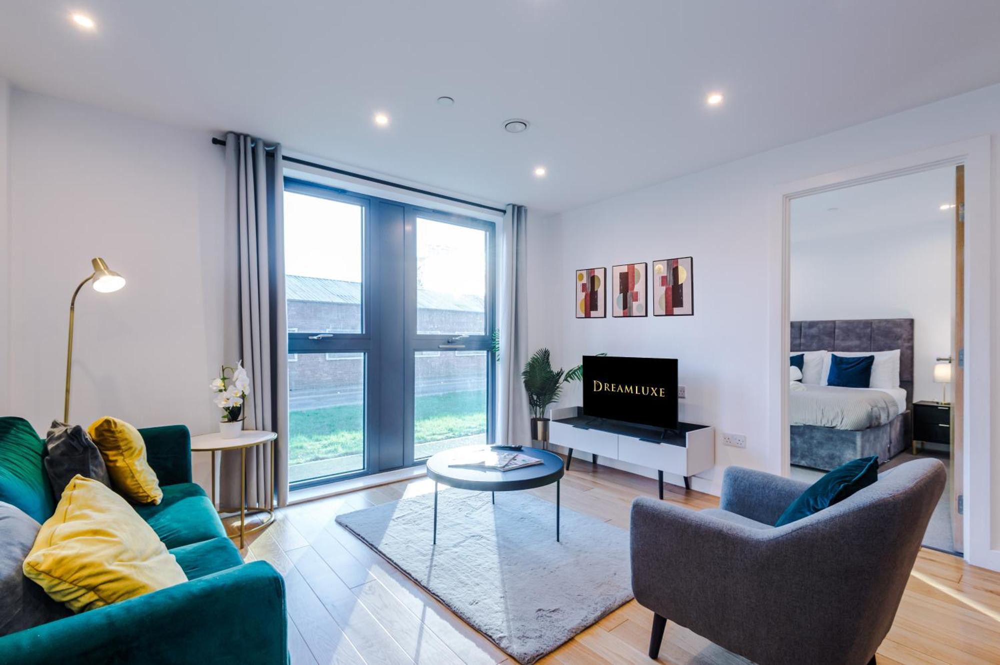 Appartement The Sterling - Free Parking, Fast Wifi, Modern, Close To Broad Street, Center