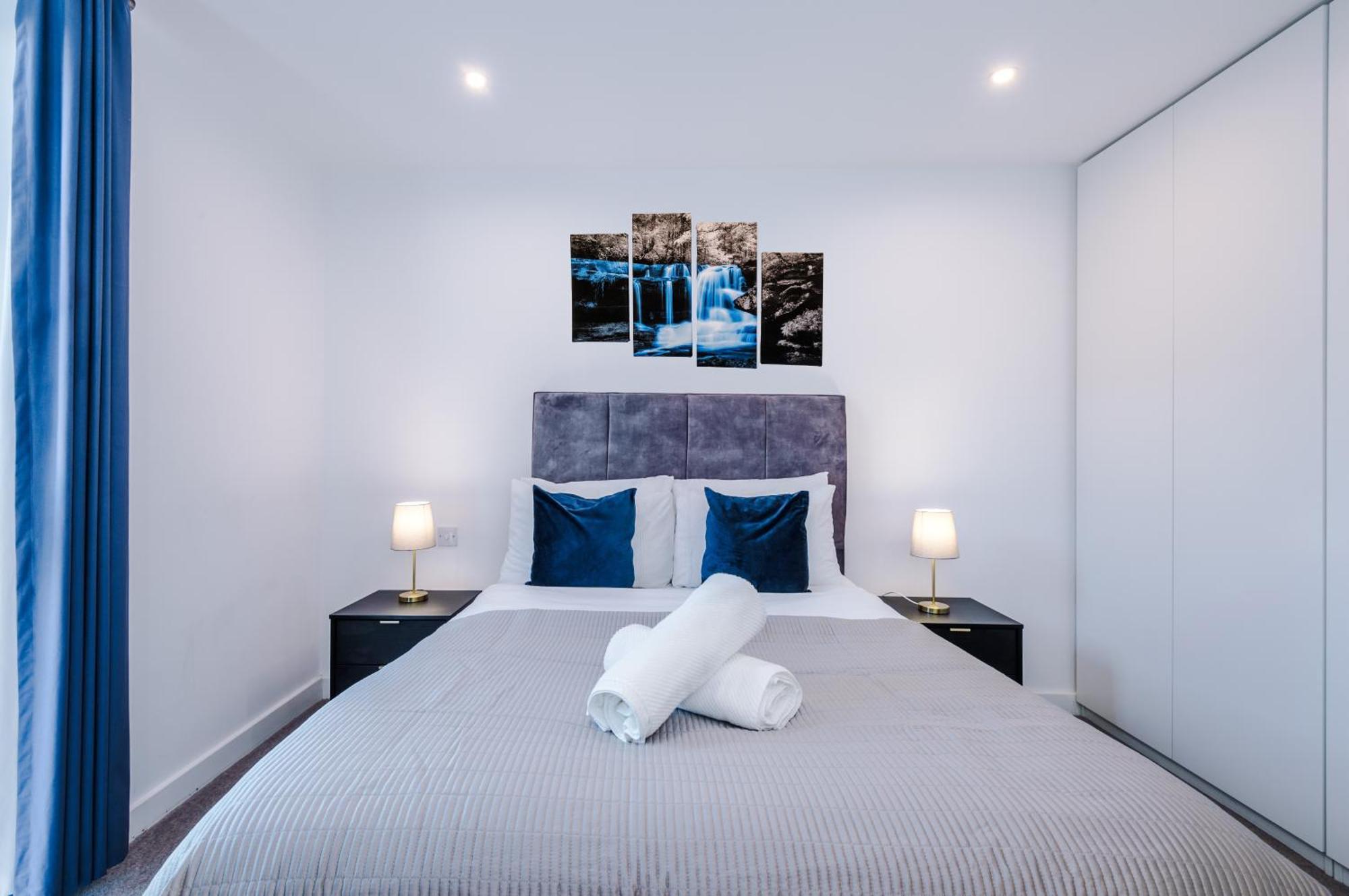 Appartement The Sterling - Free Parking, Fast Wifi, Modern, Close To Broad Street, Center Birmingham